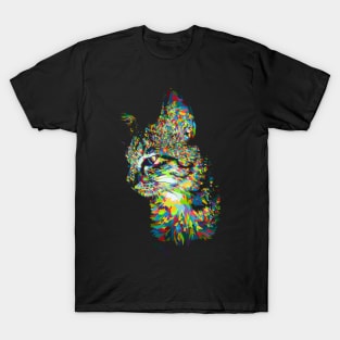 Colorful Cat T-Shirt